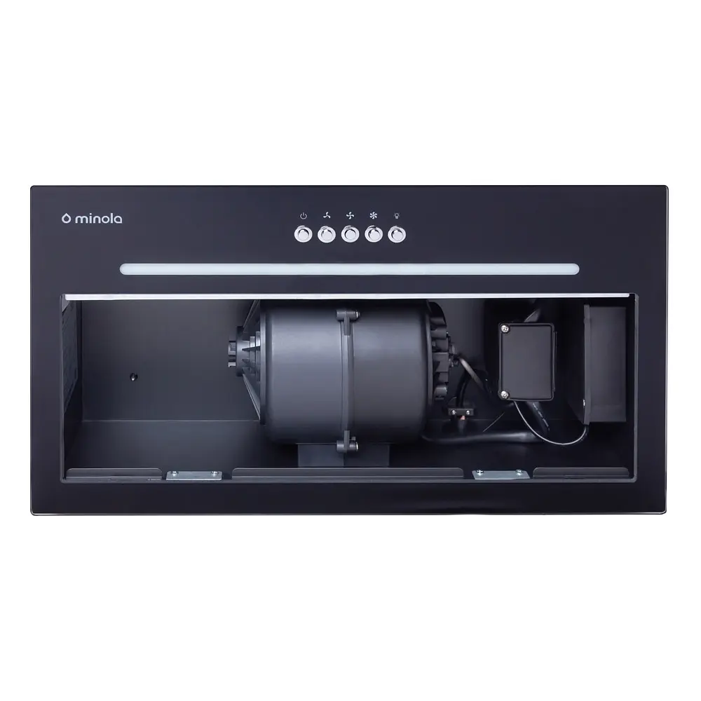 Витяжка вбудована MINOLA HBI 5264 BL GLASS 700 LED Line - фото 7