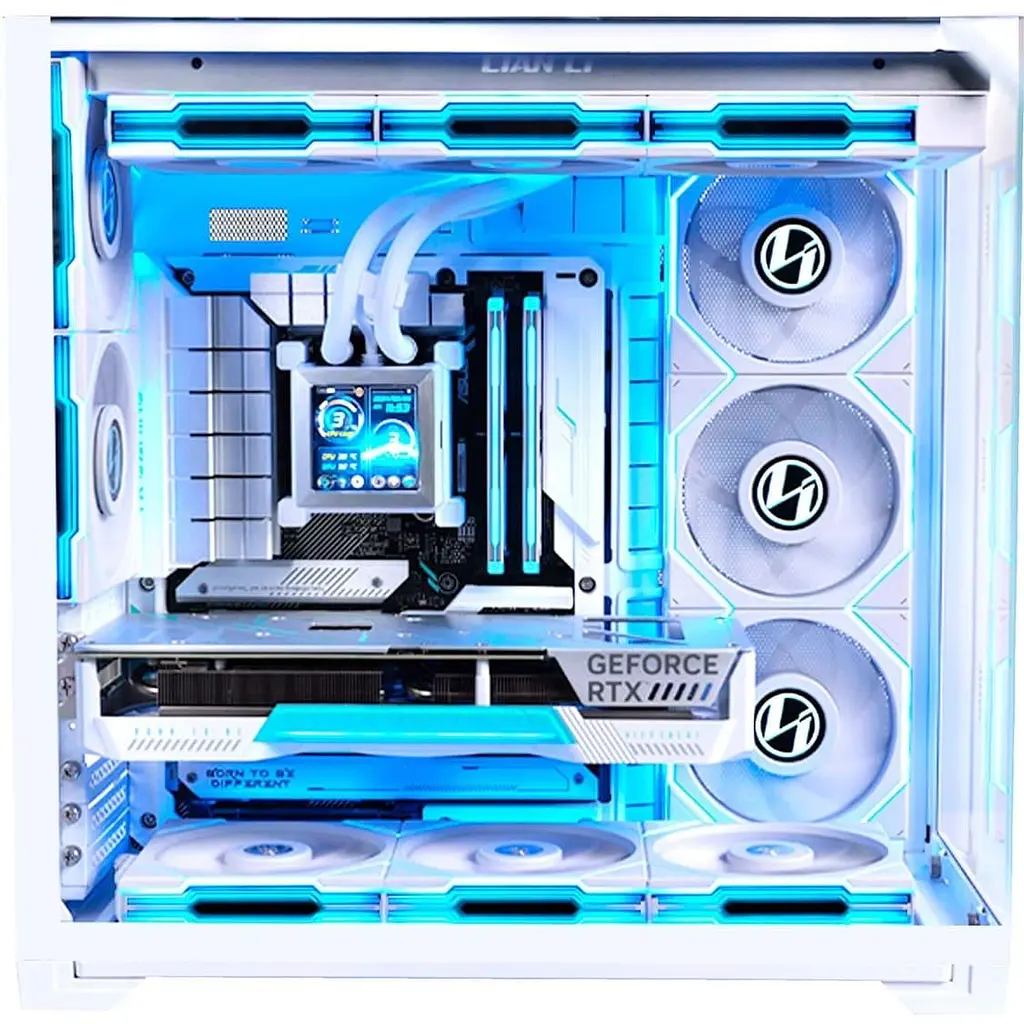 Корпус Lian Li O11 VISION Compact BTF White (G99.O11VPW.00) без блока питания - фото 10