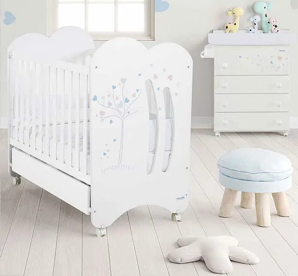 Детская кроватка Micuna Aura White, 120х60 см, белый (AURA WHITE) - фото 5