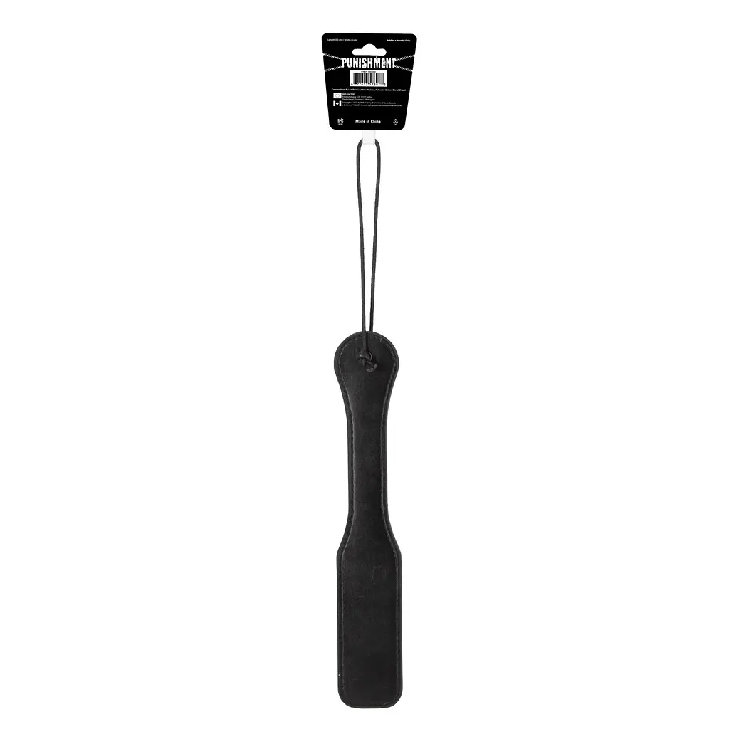 Паддл Punishment – Purple Lips Paddle – Black, залишає слід у вигляді поцілунку - фото 3
