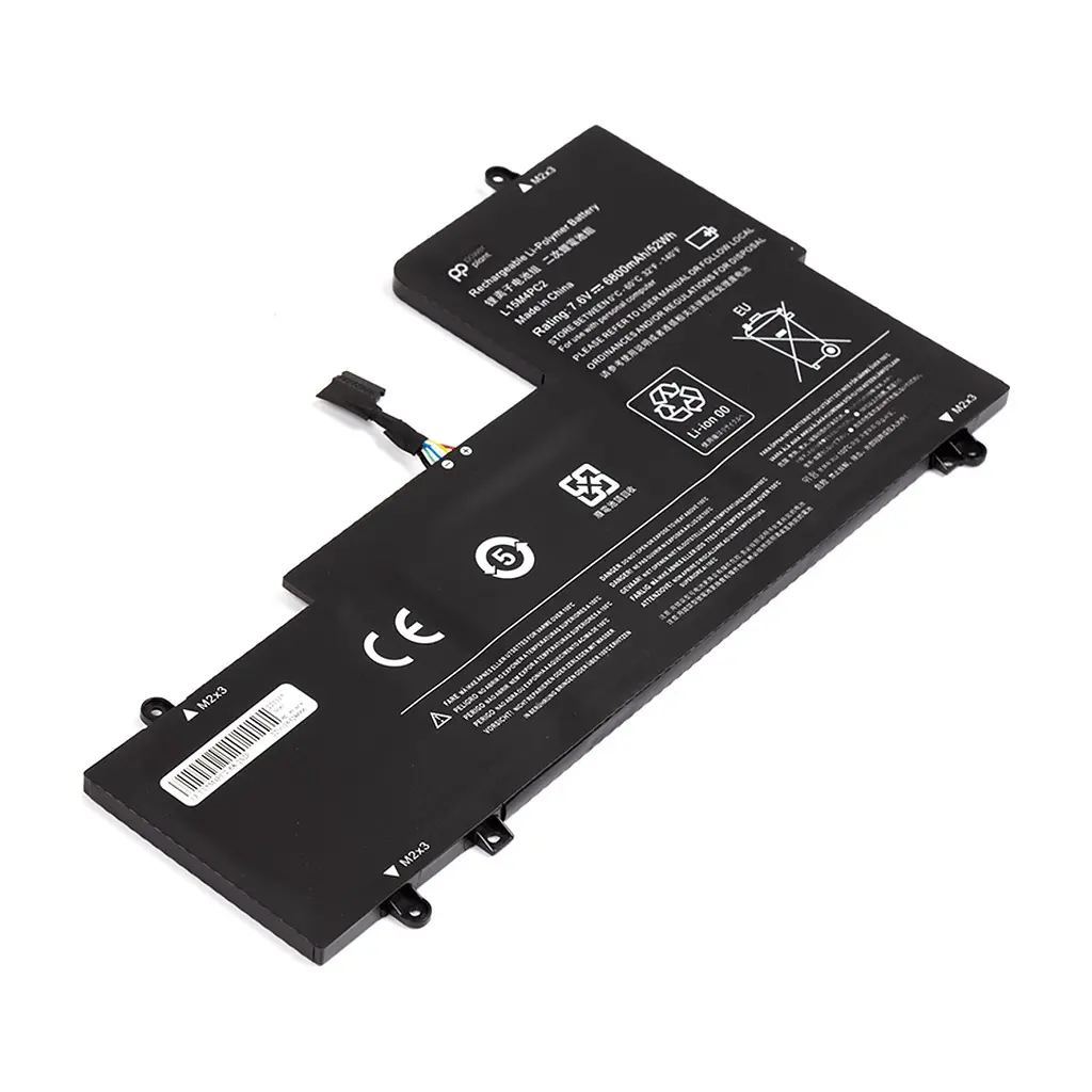 Акумулятор до ноутбука LENOVO YOGA 710-14ISK (L15M4PC2) 7.6V 6800mAh PowerPlant (NB481668) - фото 2
