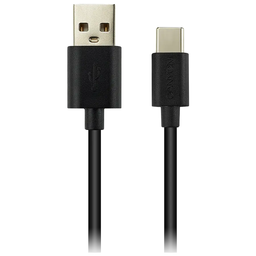 Кабель USB Type-C Canyon Charge & Data USB Type-C Чорний 1.8m (CNE-USBC2B)