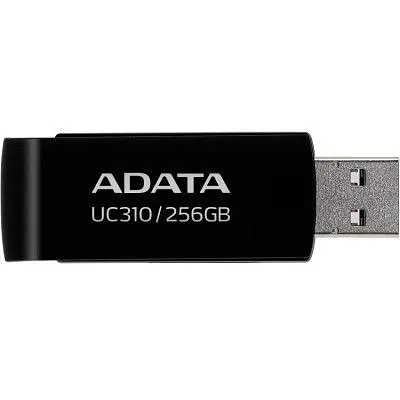 USB флеш накопичувач ADATA 256GB UC310 Black USB 3.0 (UC310-256G-RBK) - фото 2