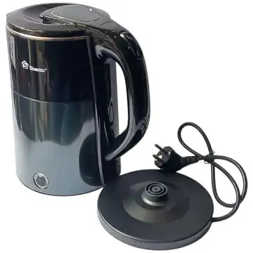 Електрочайник Domotec MS-5029 2 л 2000 Вт Чорний/Синій - фото 3