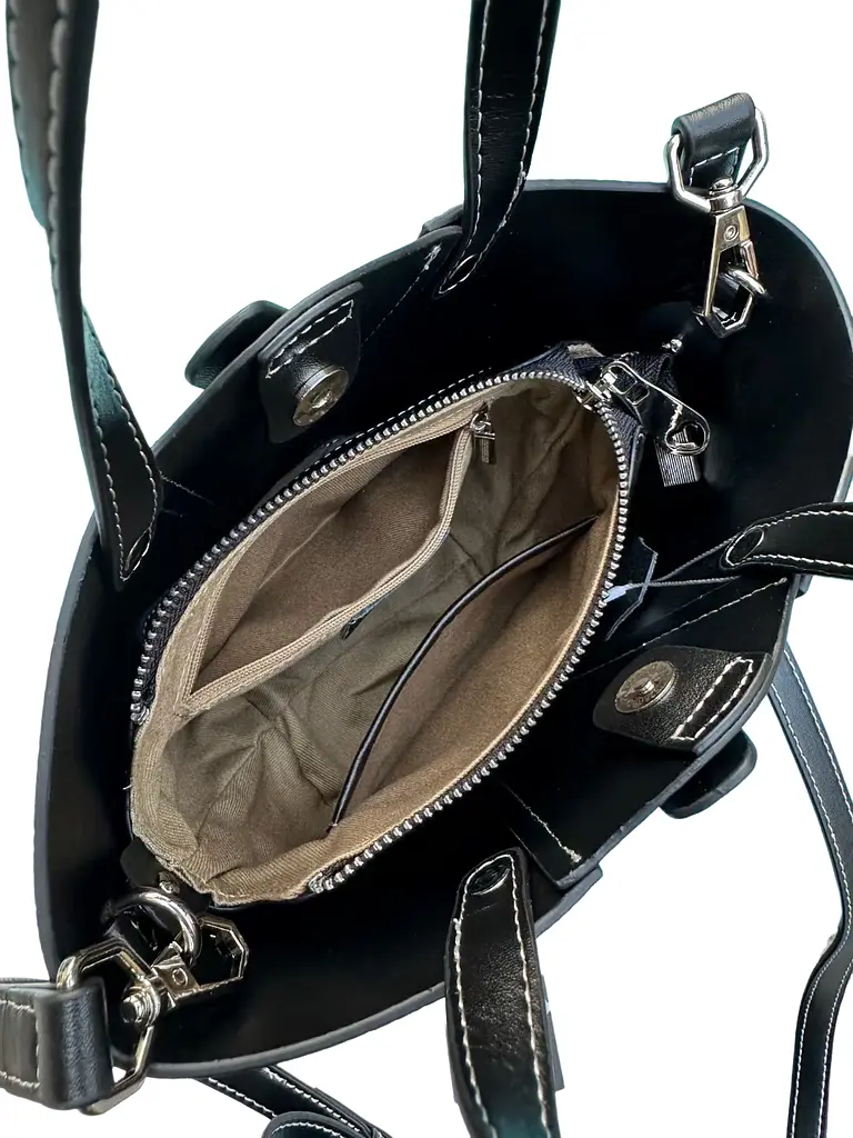Женская классическая маленькая сумочка Olivia Leather B24-W-9802A - фото 4
