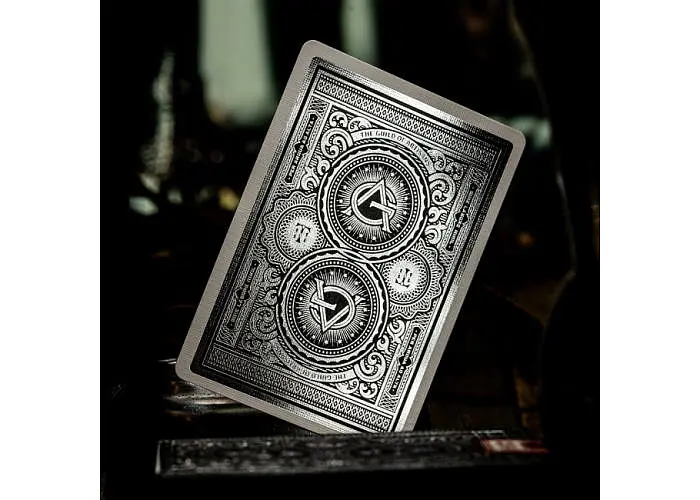 Карти гральні United States Playing Card Company Theory11 Artisan Silver Edition (ВР_АСЕ) - фото 3