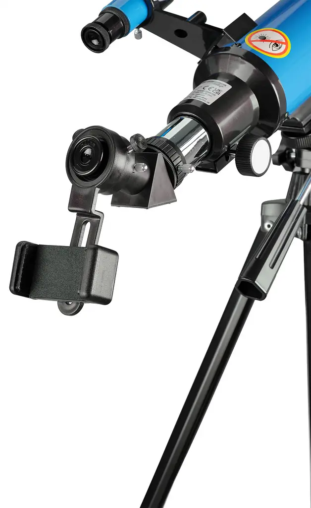 Телескоп Bresser Junior 70/400 Blue з адаптером для смартфона + рюкзак (8850610WX) - фото 4