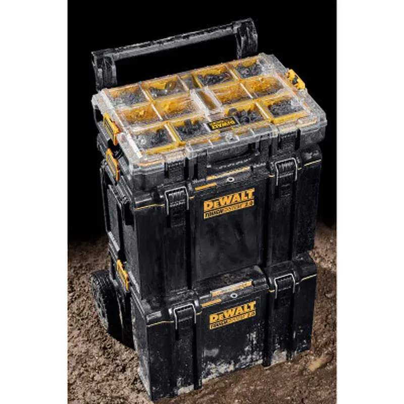 Ящик для інструментів DeWALT органайзер TOUGHSYSTEM 2.0, DS100,545x380x130 мм (DWST83394-1) - фото 4
