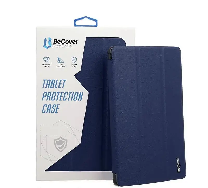 Чехол-книжка BeCover Smart для Samsung Galaxy Tab A8 SM-X200/SM-X205 Насыщенно-синий (707262)