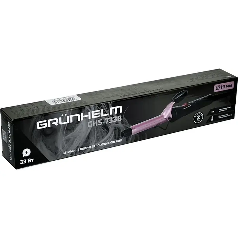 Плойка Grunhelm GHS-733B - фото 4