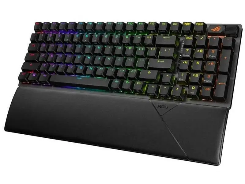 Клавіатура Asus ROG Strix Scope II 96 Wireless EN PBT (90MP037A-BKUA01) - фото 3