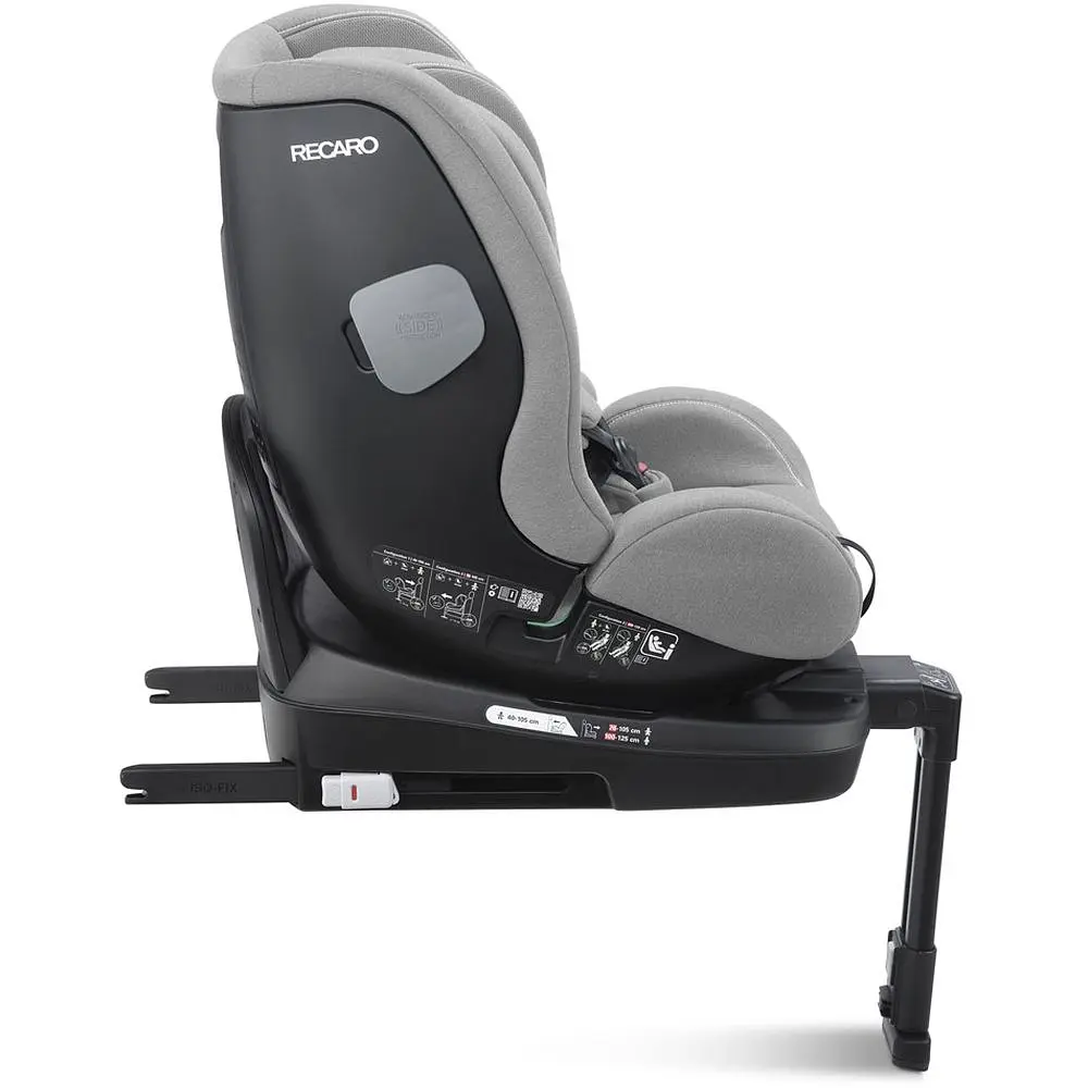 Автокресло Recaro Salia 125 Carbon Grey, серое (89047640050) - фото 8