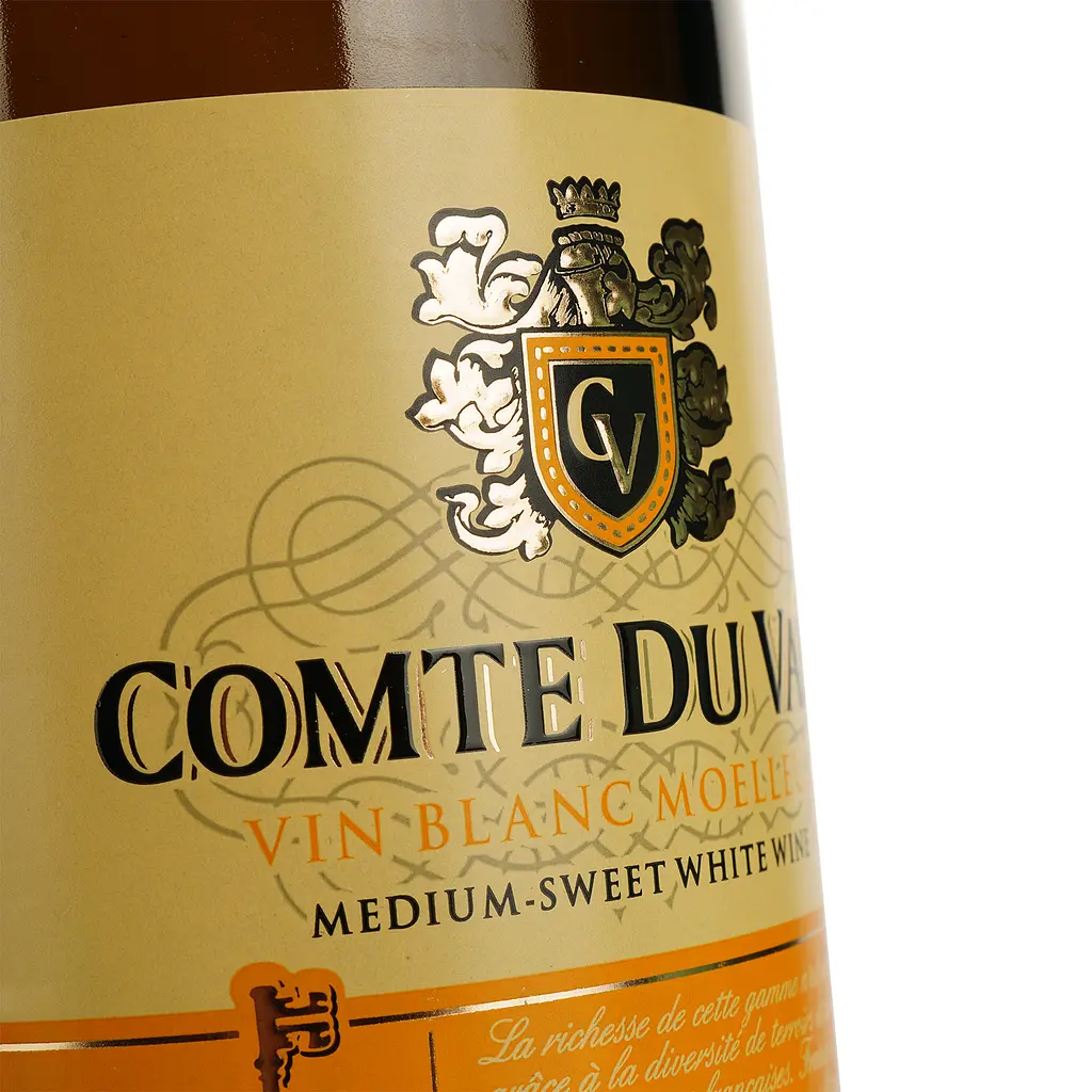 Вино Comte du Vals Blanc Medium Sweet біле напівсолодке 0.75 л - фото 4