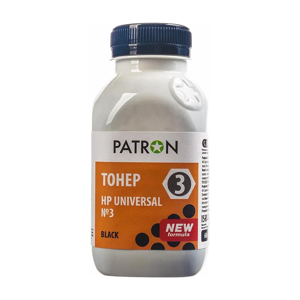 Тонер HP LJ Universal №3 60 г Patron (PN-HU3-060) - фото 2