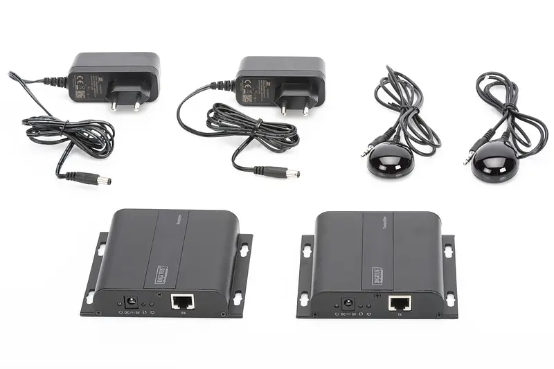 Адаптер Digitus HDMI UHD 4K over UTP set, 120 m - фото 4