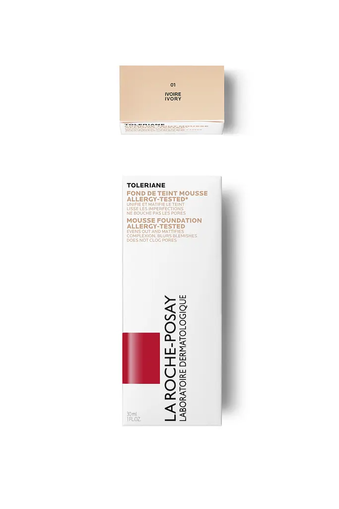 Тональный матирующий мусс La Roche-Posay Toleriane Teint SPF20 оттенок 01 30 мл (M5894022) - фото 4