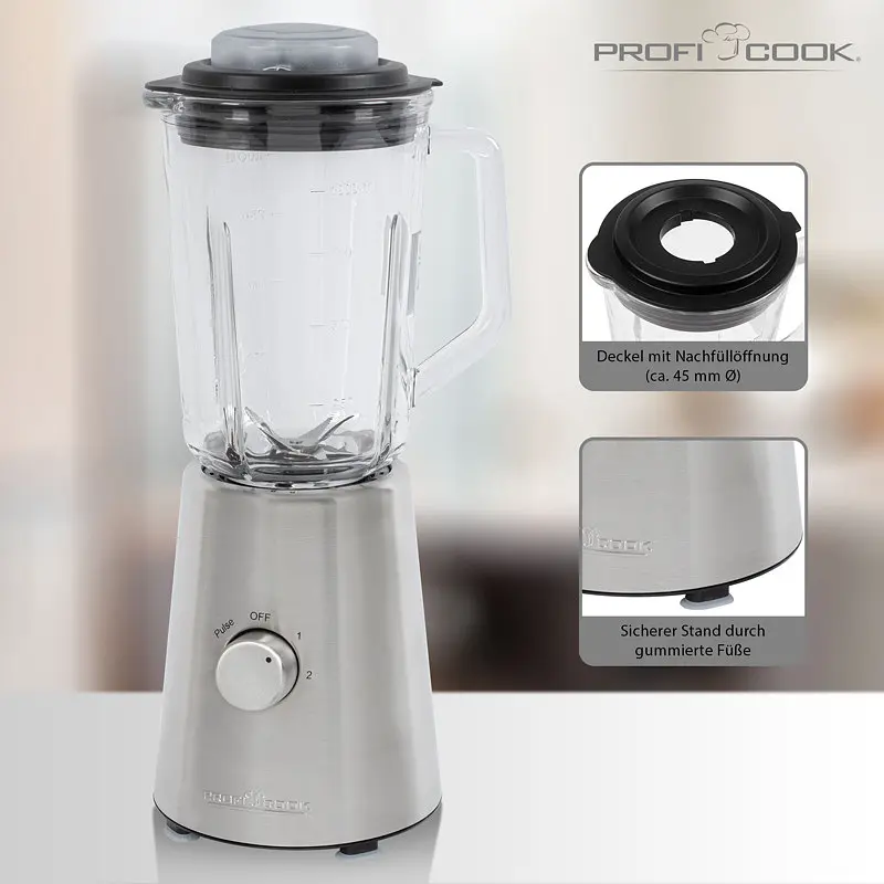Блендер стаціонарний Profi Cook PC-UM 1213 - фото 2