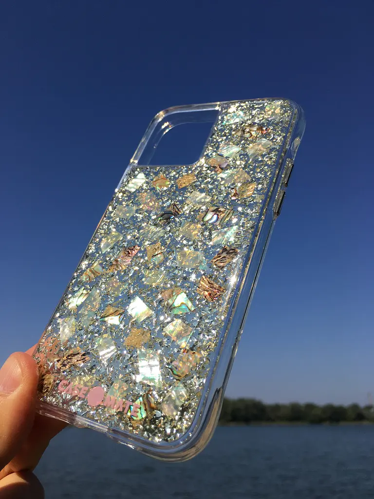 Чохол протиударний з блискітками Case-Mate Karat CM039350-08 для iPhone 11 Pro (5.8") Pearl - фото 10