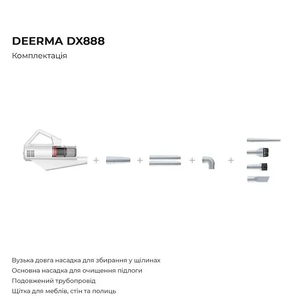Пылесос Deerma Multipurpose Carrying Vacuum Cleaner (DX888) - фото 3