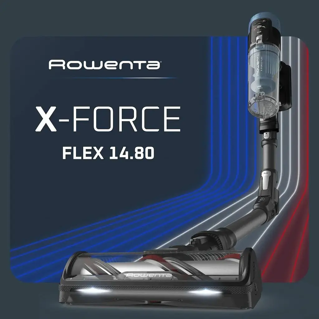 Вертикальний пилосос Rowenta X-Force Flex 14.80 Animal Aqua RH9BC1WO [168764] - фото 6