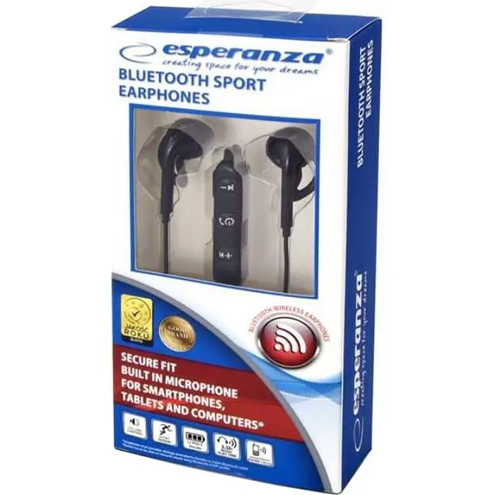 Навушники Esperanza EH187 Wireless Sport Earphones (EH187K) - фото 2