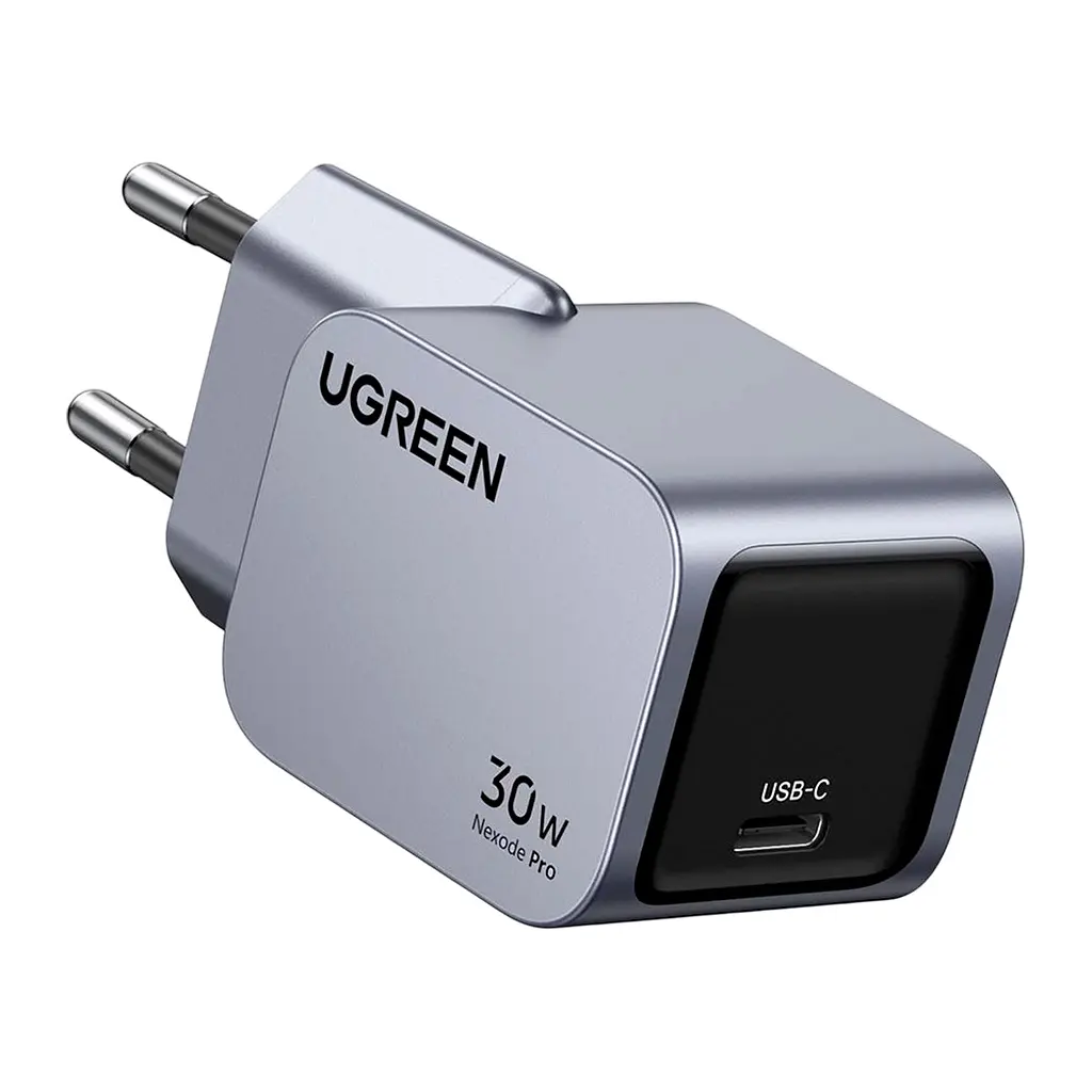 Зарядний пристрій Ugreen USB-C PD30W GaN X703 gray (35006) - фото 3