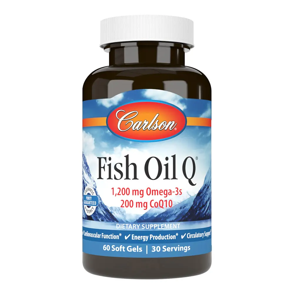 Жирні кислоти Carlson Labs Fish Oil Q 60 капсул - фото 2