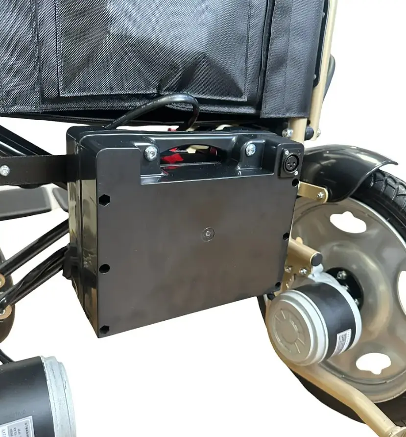 Складная электрическая тележка Vera Medical для людей с ограниченными возможностями весом до 150 кг (VRM-010) - фото 9