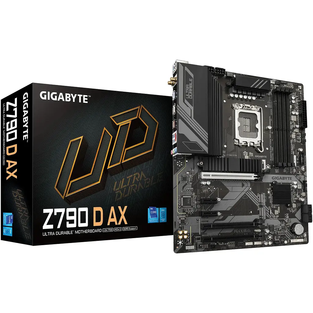 Материнська плата Gigabyte Z790 D AX s1700 Z790 4xDDR5 M.2 HDMI DP ATX - фото 4