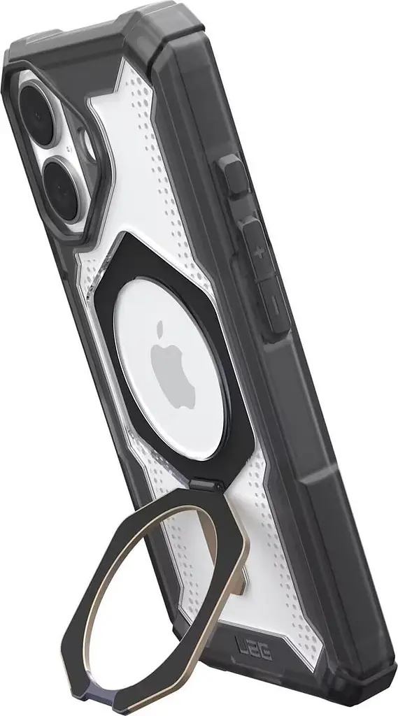 Чохол протиударний UAG Plasma XTE MagSafe для iPhone 16 (6.1") Ash/Titanium 1144761F3136 - фото 9