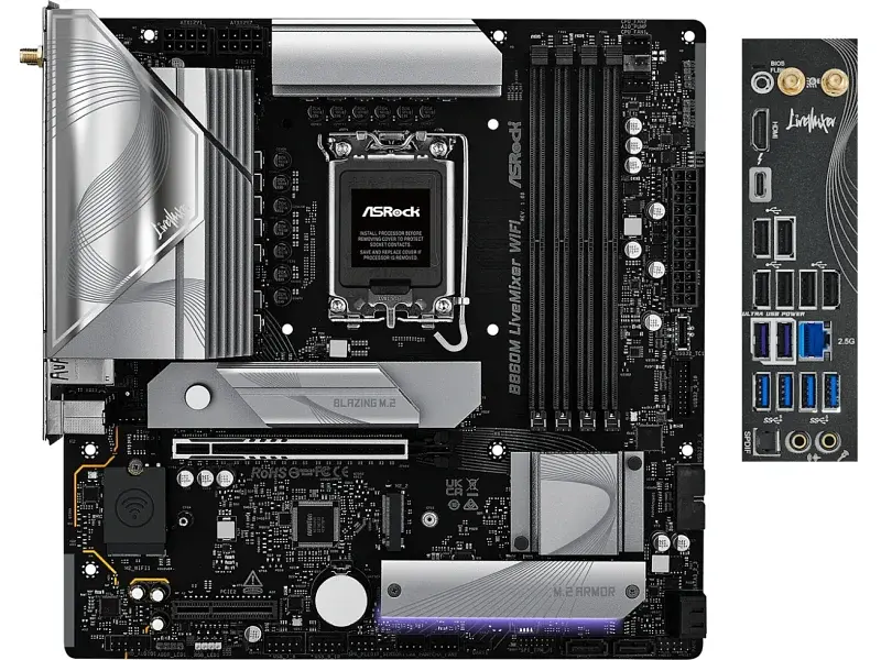 Материнская плата ASRock B860M LiveMixer WiFi