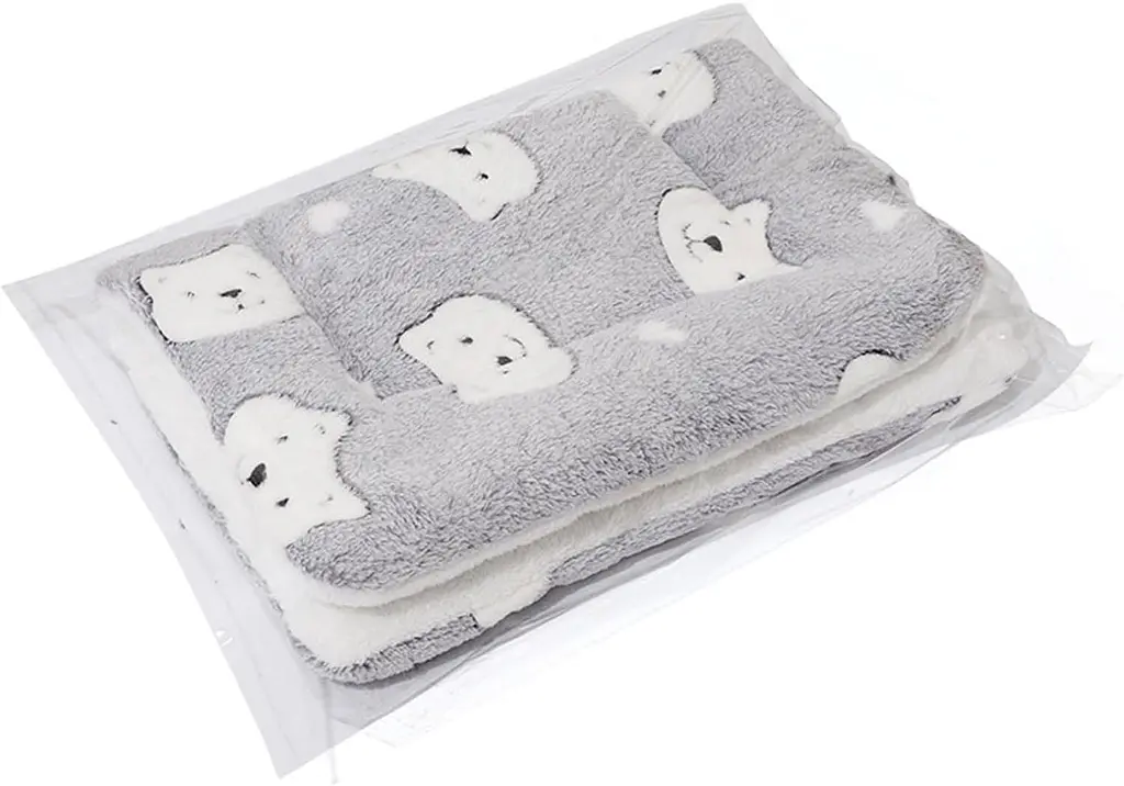 Плед для тварин Soft Pet Bed Cushion 70х90 см Grey Bear - фото 5