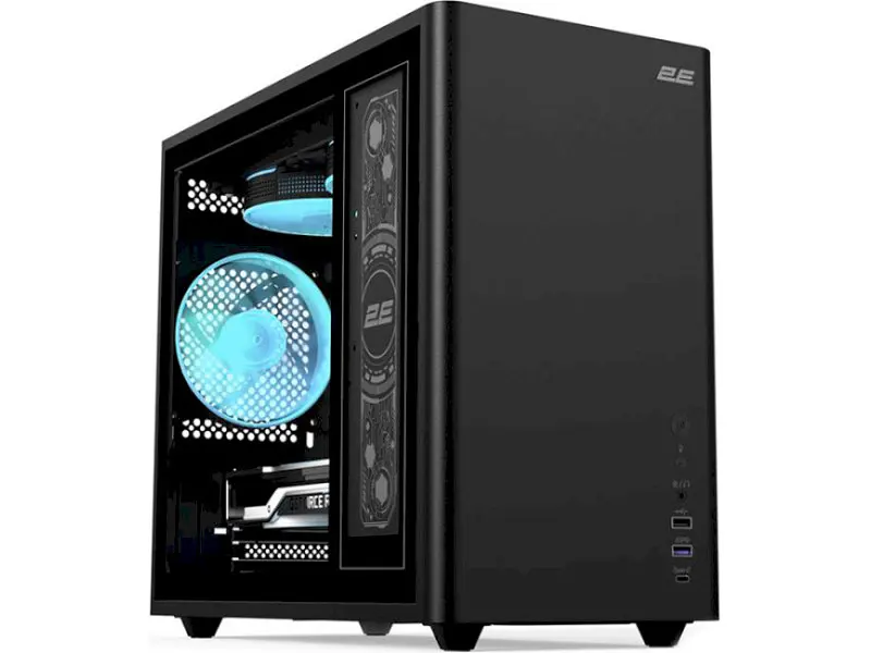Корпус 2E Credo Plus Black (V350BG)