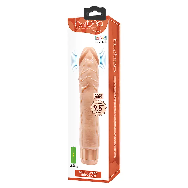 Вибратор Barbara Dybbuk Realistic Multi-Speed Vibrator 9,5 Baile BW-001071R 100048 - фото 8