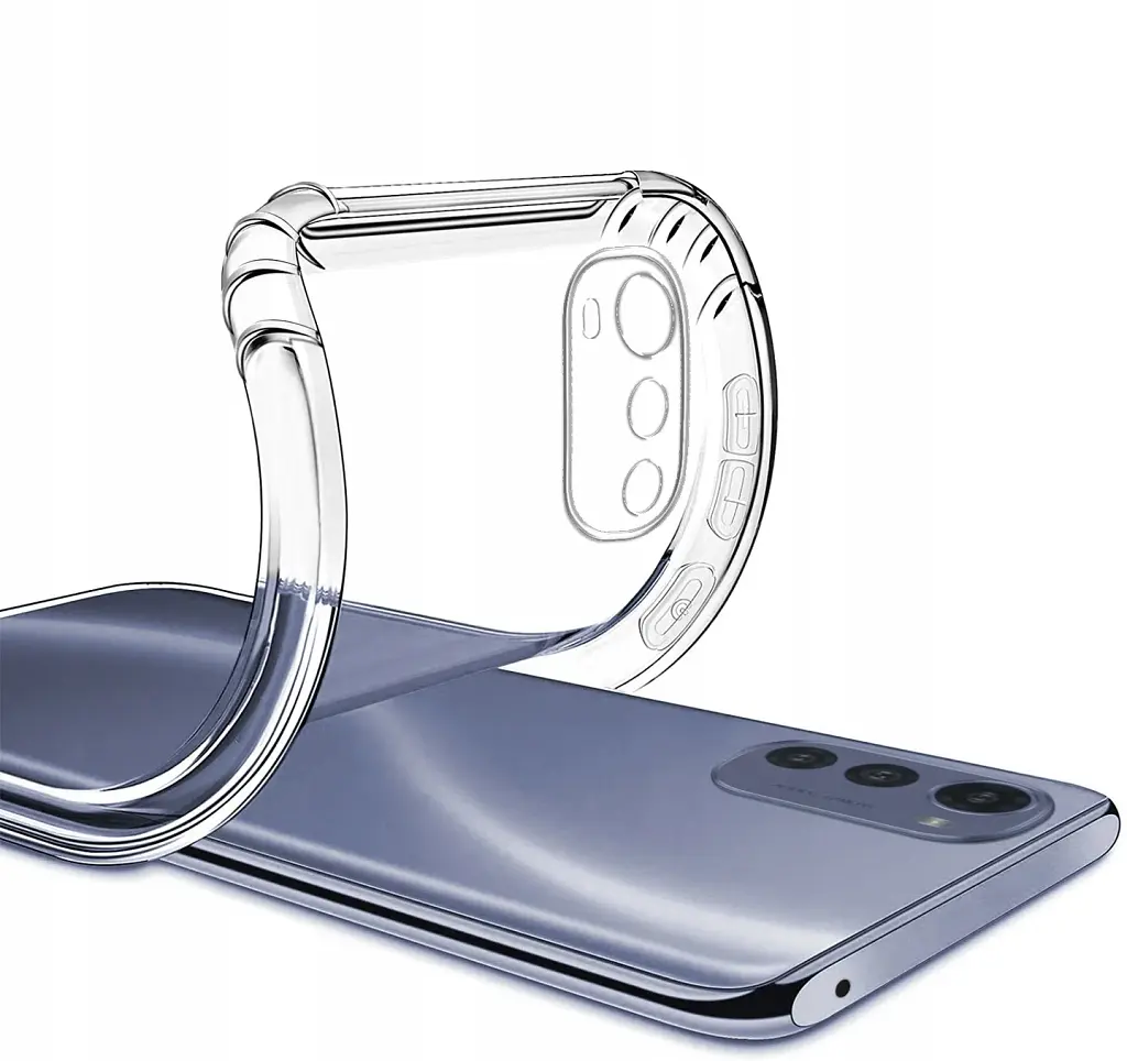Панель BeCover Anti-Shock для Motorola Moto E32s Clear (709826) - фото 4