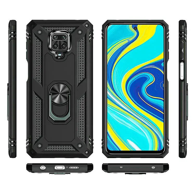 Панель BeCover Military для Xiaomi Redmi Note 9S / Note 9 Pro / Note 9 Pro Max Black (704963) - фото 2