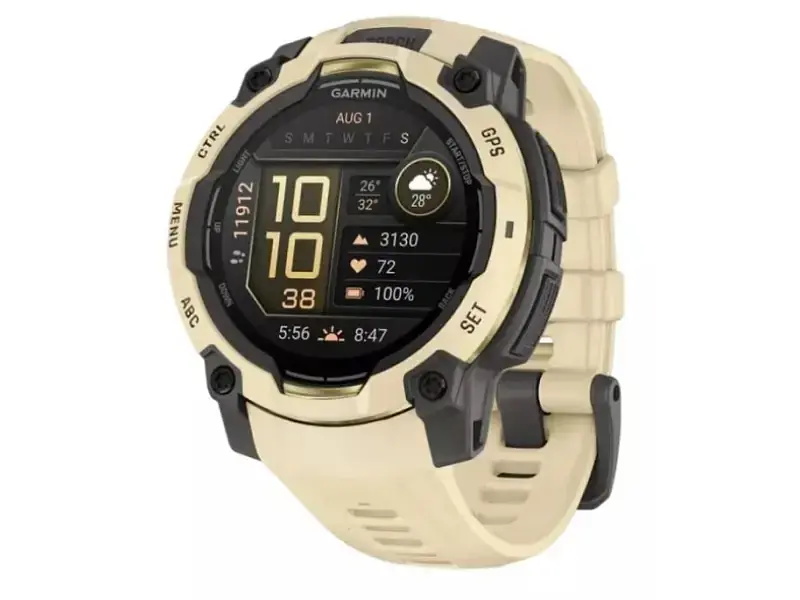 Смарт-годинник Garmin Instinct 3 45mm AMOLED Citrine with Citrine Band (010-02936-02)