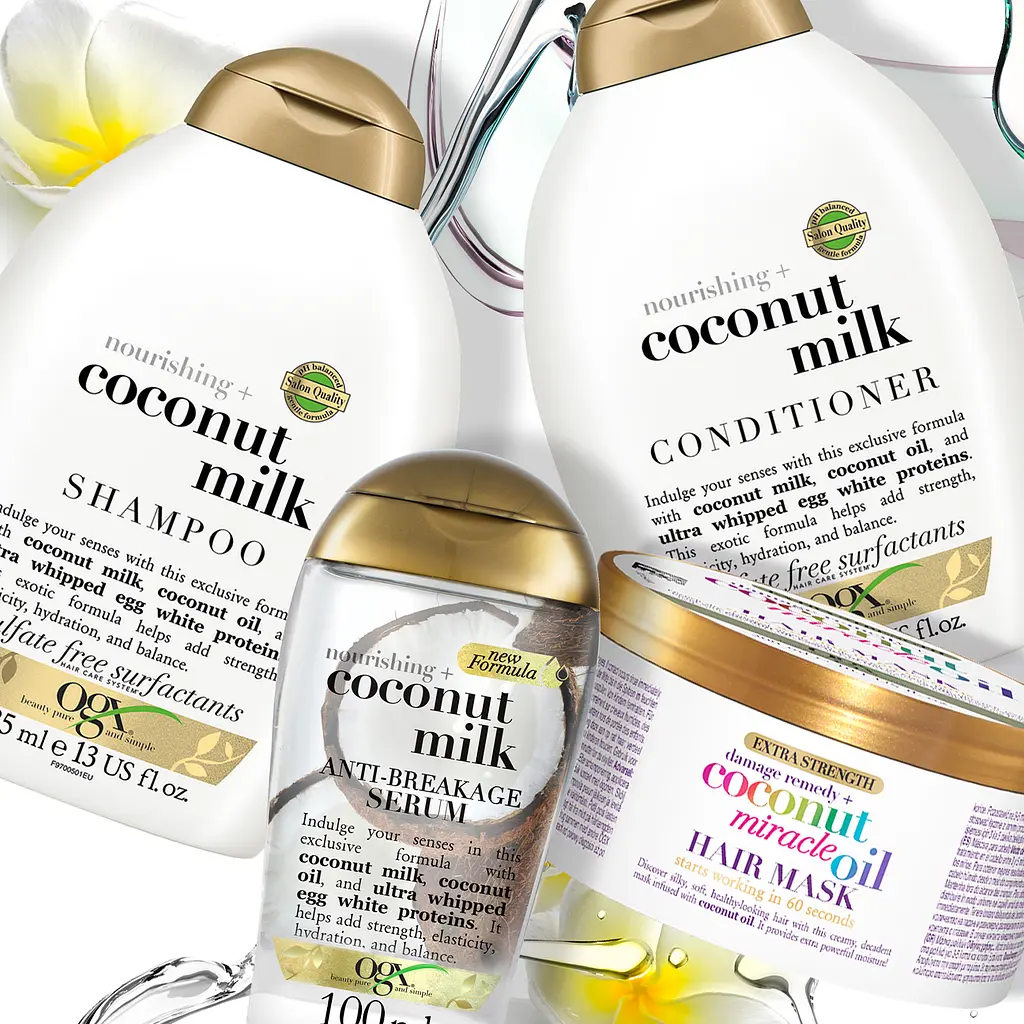Маска для волос OGX Extra Strength Coconut Miracle Oil Hair Mask 300 мл - фото 7