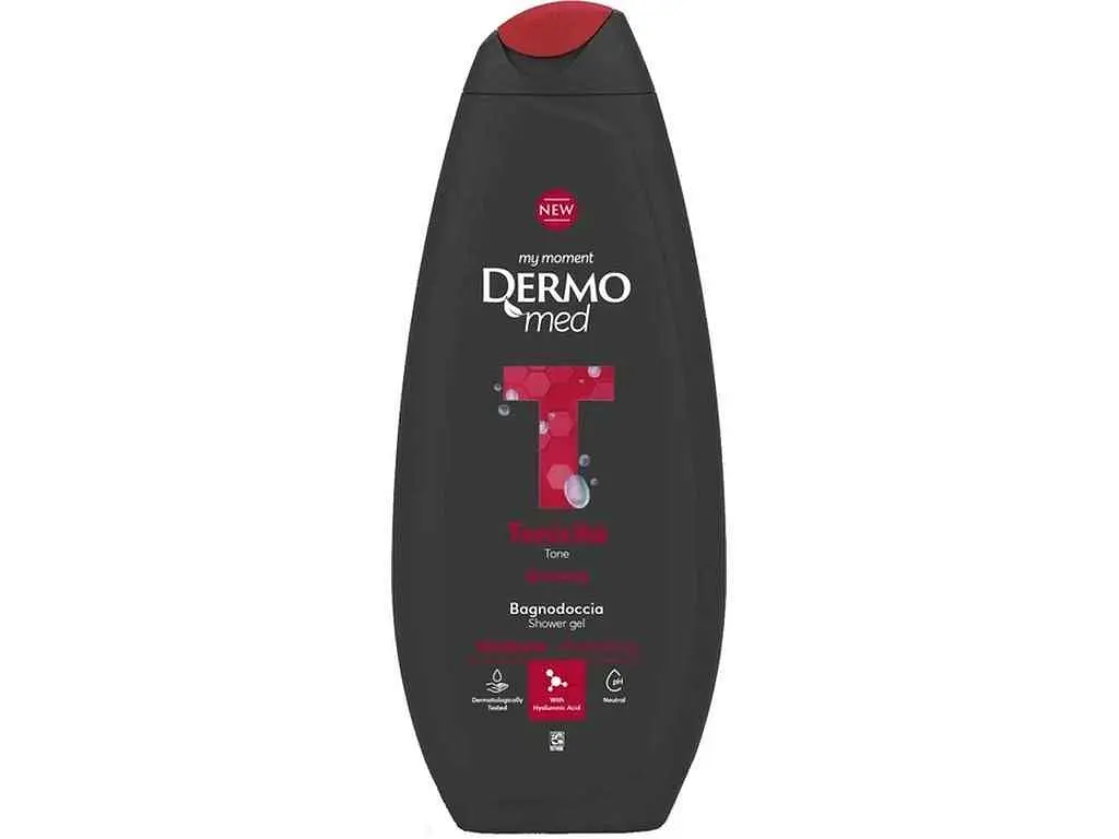 Гель для душу DERMOMED 750мл Ginseng Tonicita