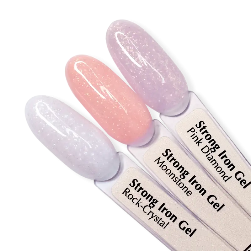 Гель PNB Strong Iron Gel Rock-Crystal 8 мл - фото 4