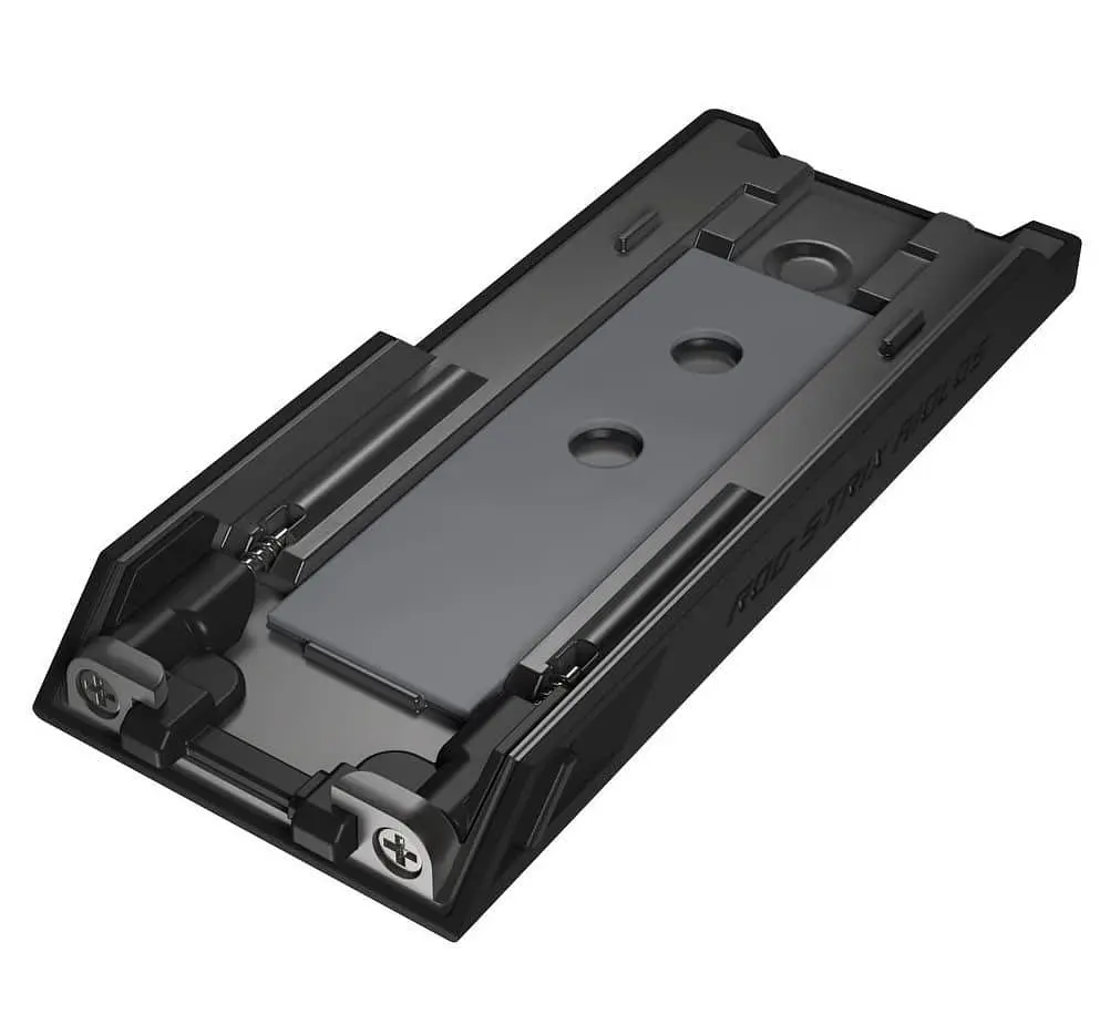 Портативний корпус ASUS для SSD ROG STRIX AIOLOS PCIe NVMe M.2 2230/2242/2260/2280 USB Type-C 3.2 Gen 2x2 ARGB чорний - фото 9
