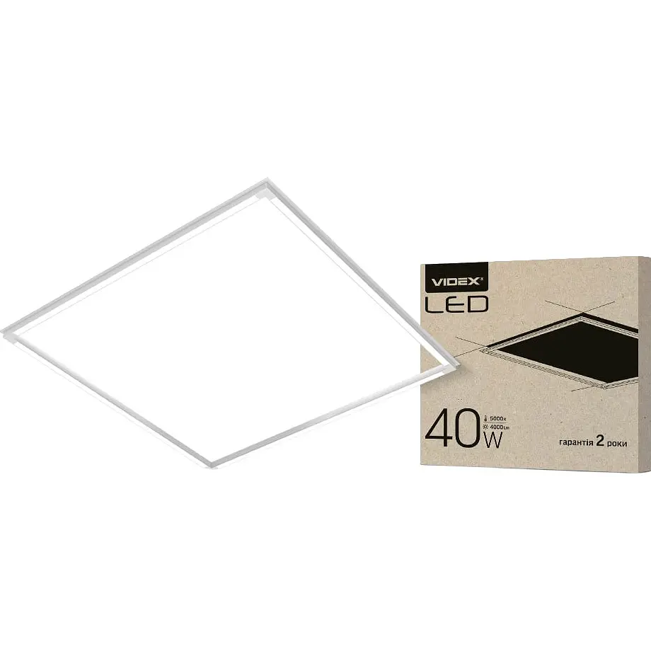 LED панель Videx ART 40W 5000K (23985-000)