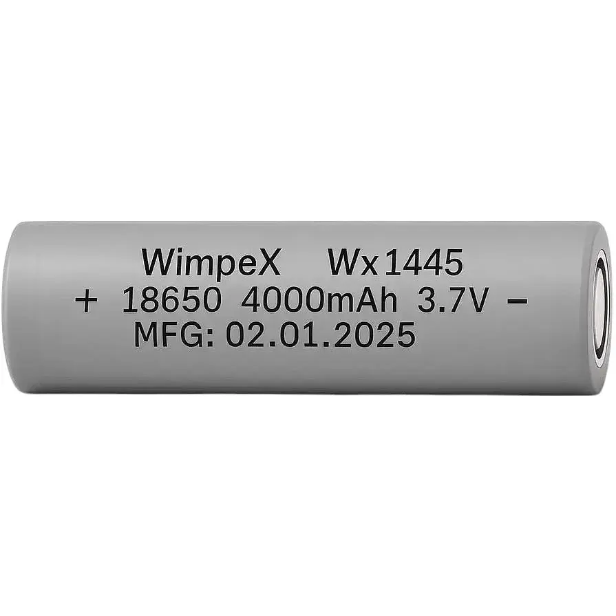Аккумулятор Wimpex 18650 WX-1445 4000 Mah Li-Ion 3.7 V 500 циклов серый - фото 2