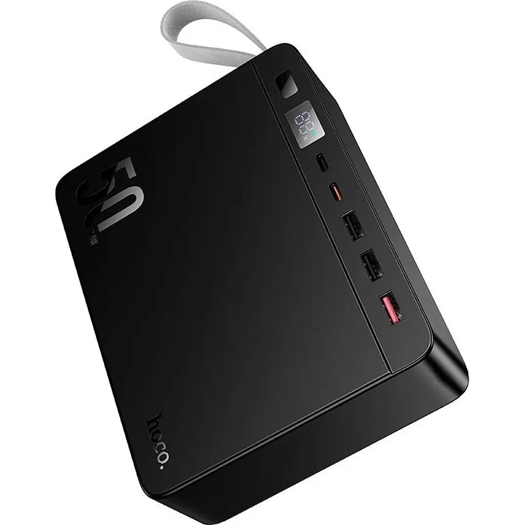 Зовнішній акумулятор Hoco J166 Carretera 50000mAh 22.5W Black [165927] - фото 3