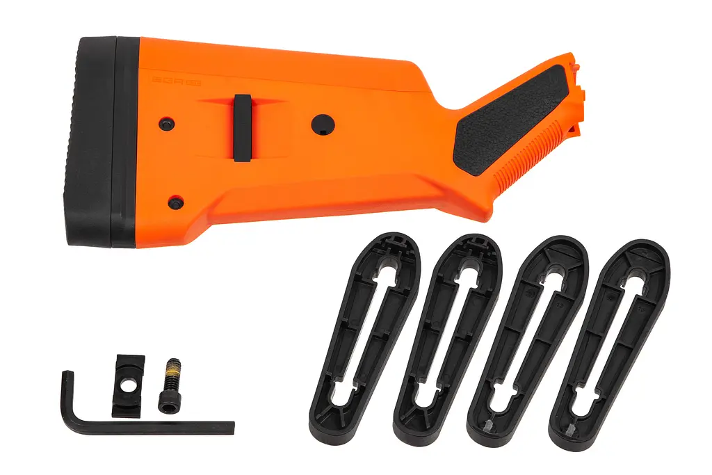 Приклад Magpul SGA для Mossberg 500/590/590A1 Maverick88 Orange MAG490-ORG - фото 3