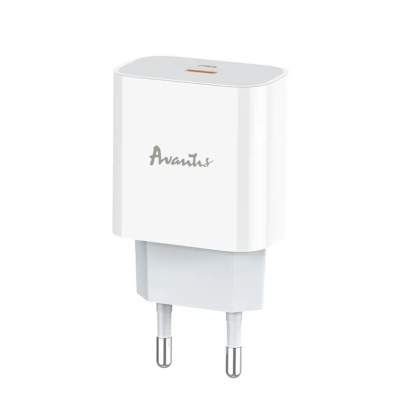 Мережевий зарядний пристрій Avantis A838 Plus QC3.0 (PD 20W)- білий