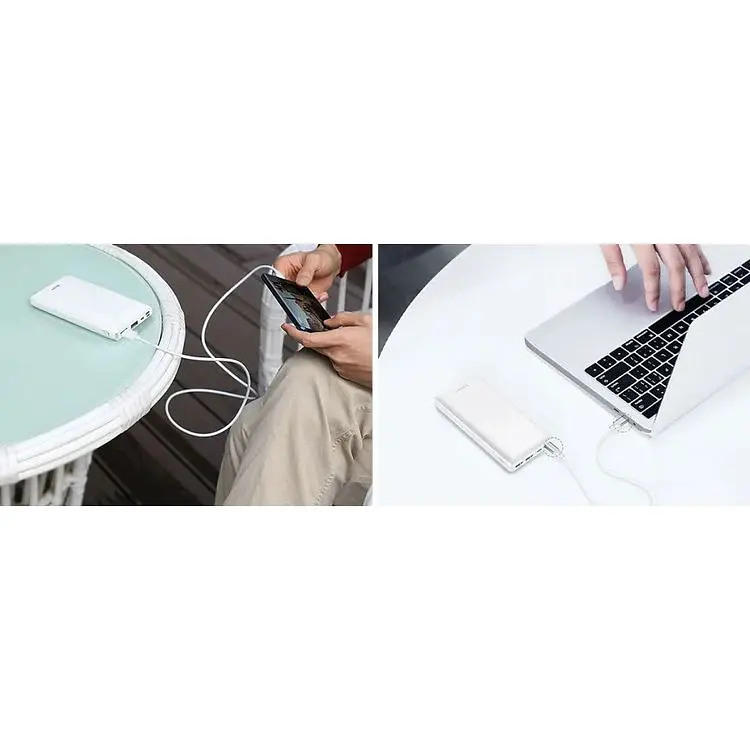 Портативна батарея Baseus Mini JA Fast Charge 30000 mAh PPJAN-C02 White - фото 7