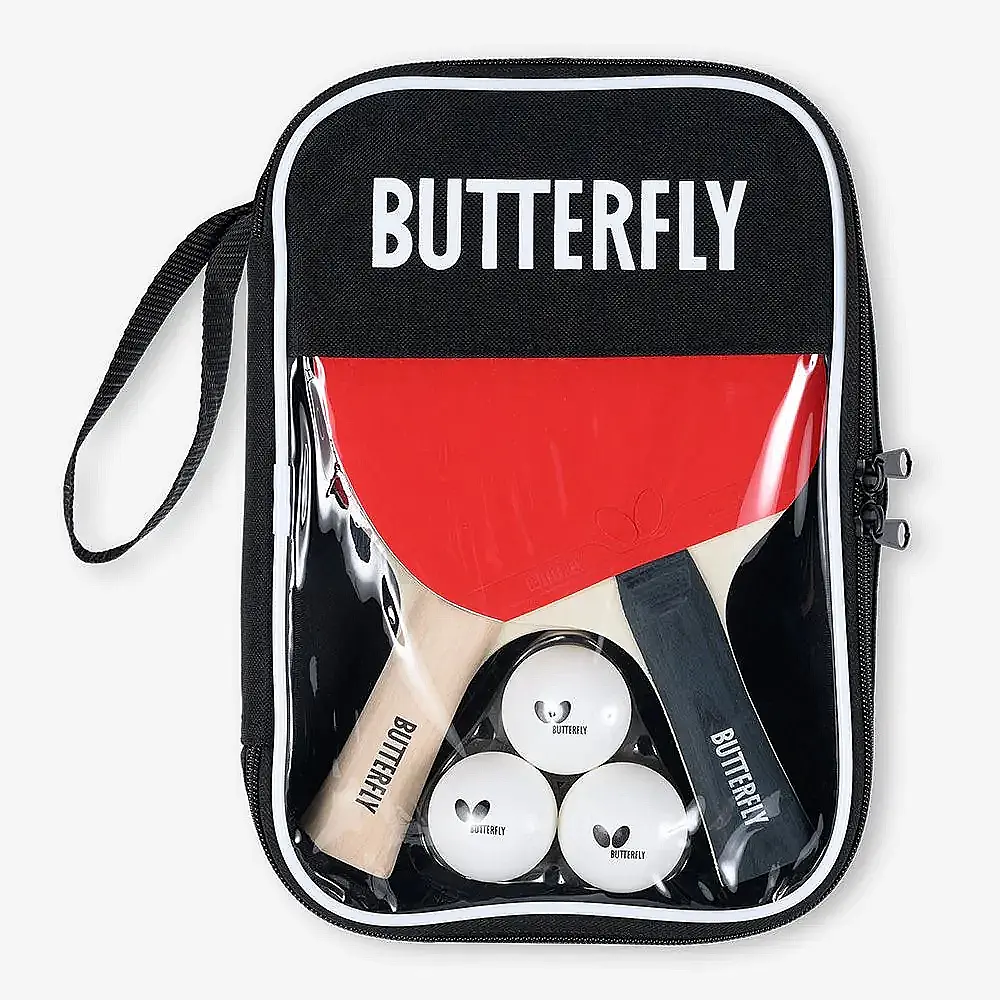 Набір для настільного тенісу Butterfly Racket Set Easy 2 Bats 3 Balls (6257623202)