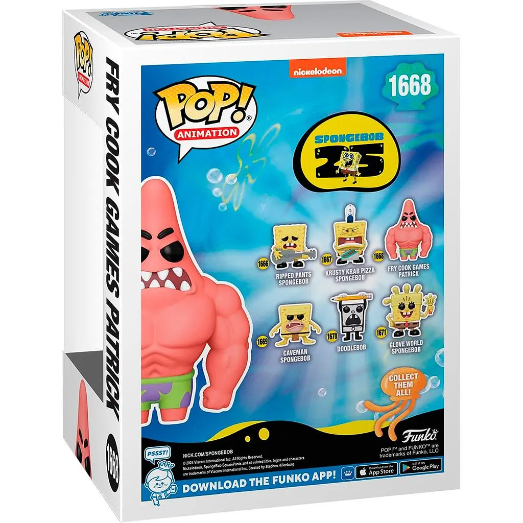 Фігурка Funko Pop! SpongeBob SquarePants: Спортивний Патрік 12.7см (75736) [132477] - фото 4