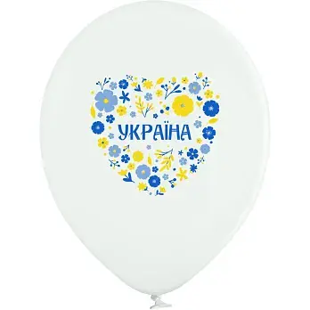 Кулька 12" (30 см) "Україна" орнамент (Belbal) поштучно 3103-1340